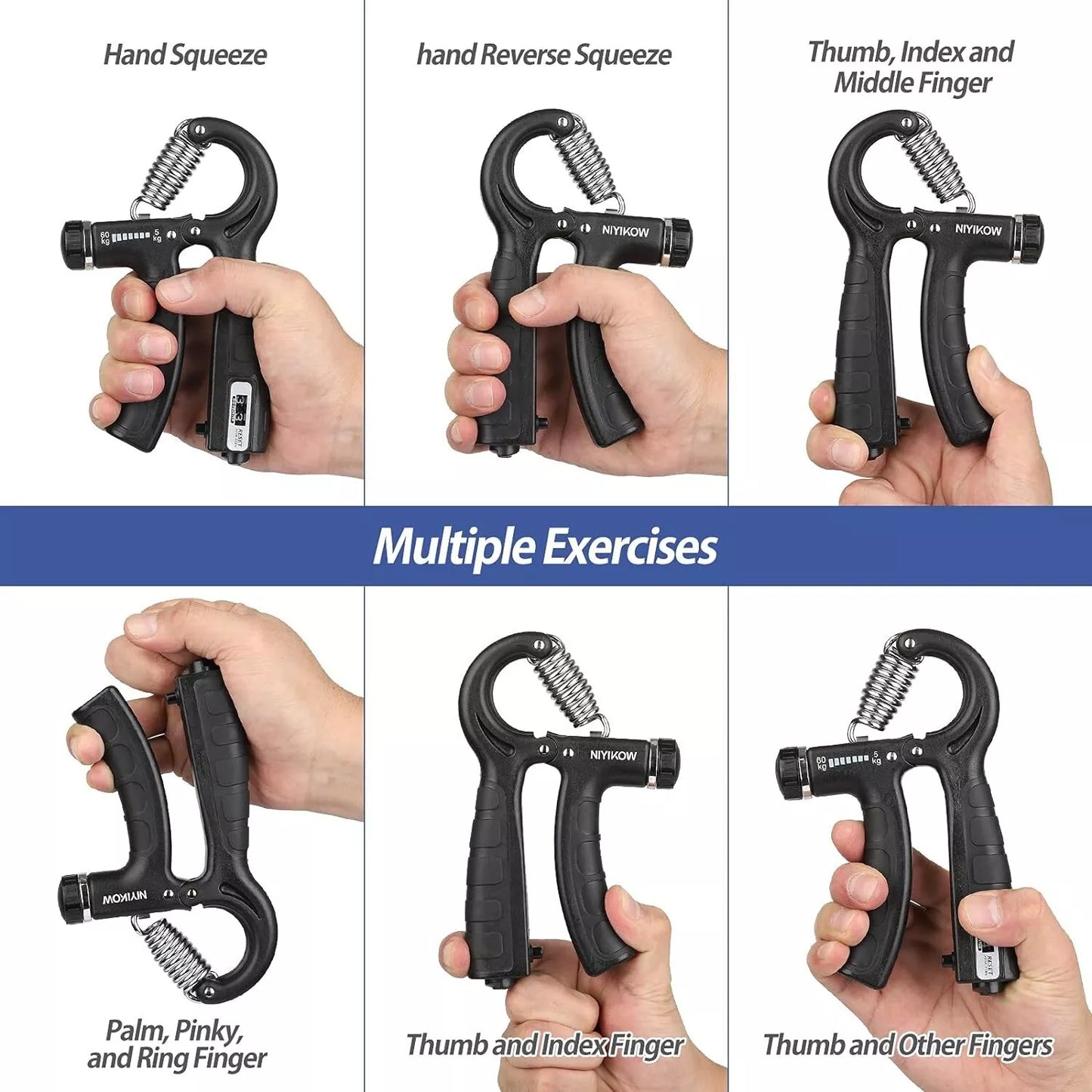 Adjustable Hand Grip Strengthener