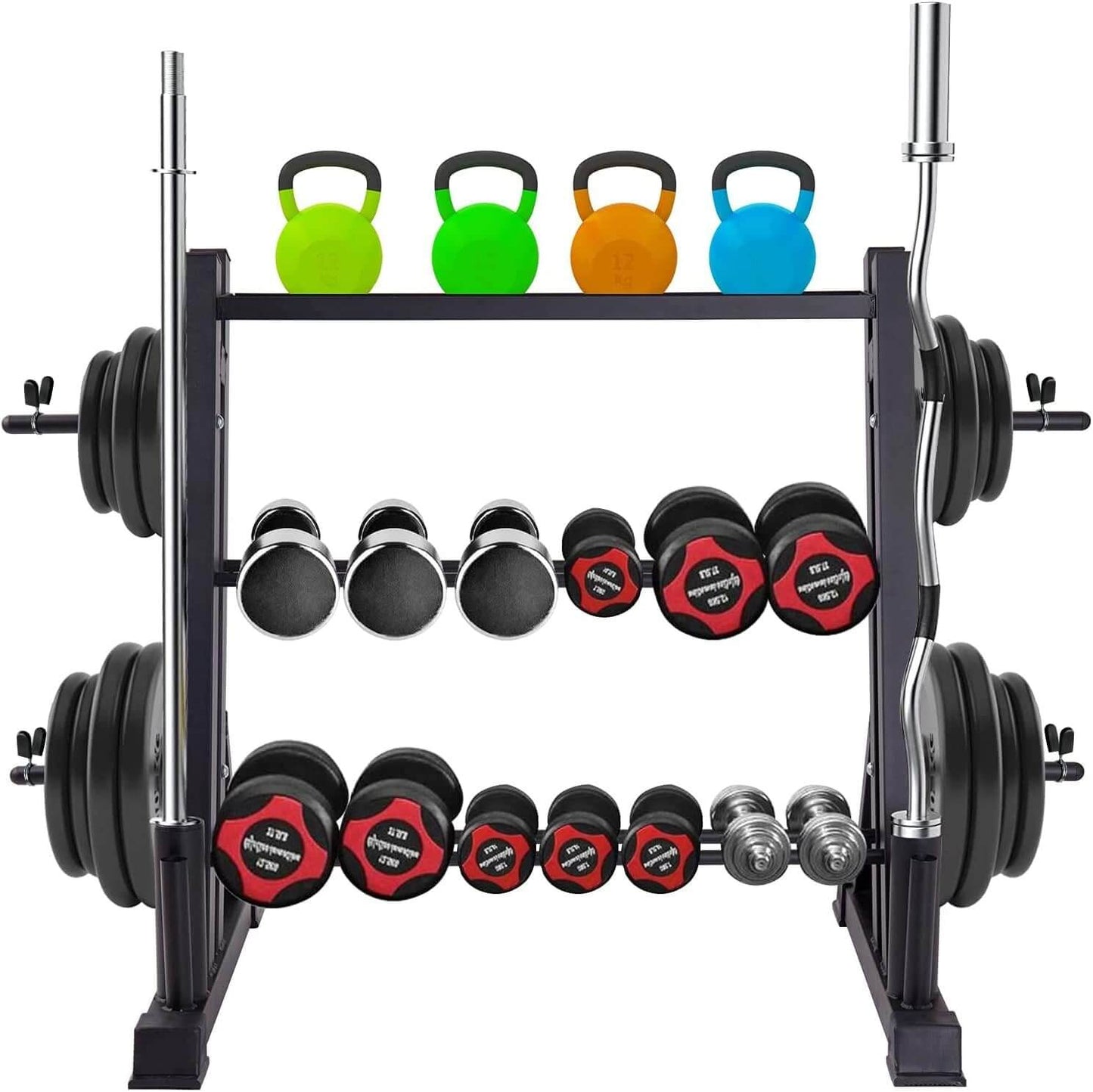 Multipurpose Dumbbell Rack