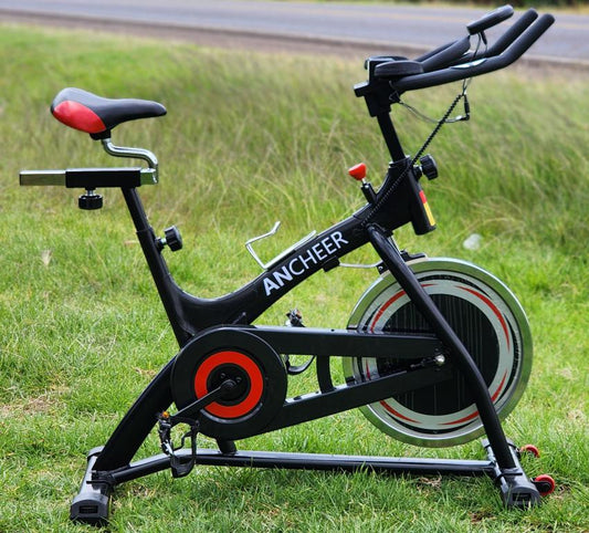 Ancheer Heavy Duty Exercise Bike (Black)