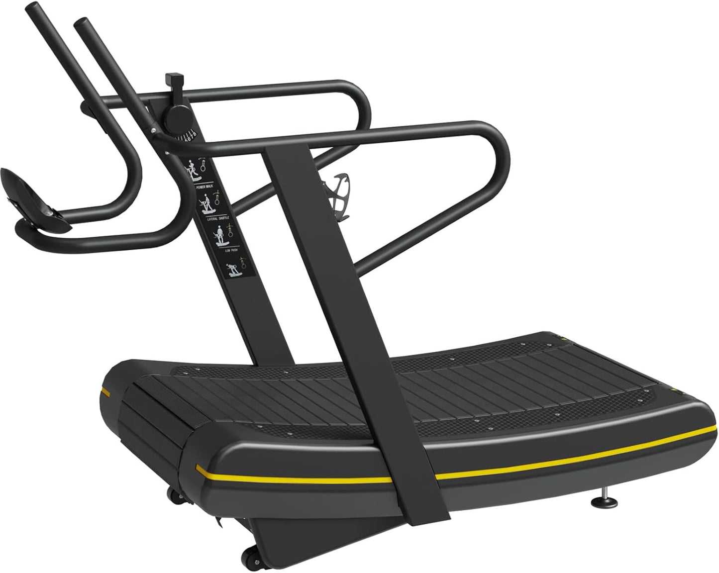 Commercial Curved Manual Treadmill