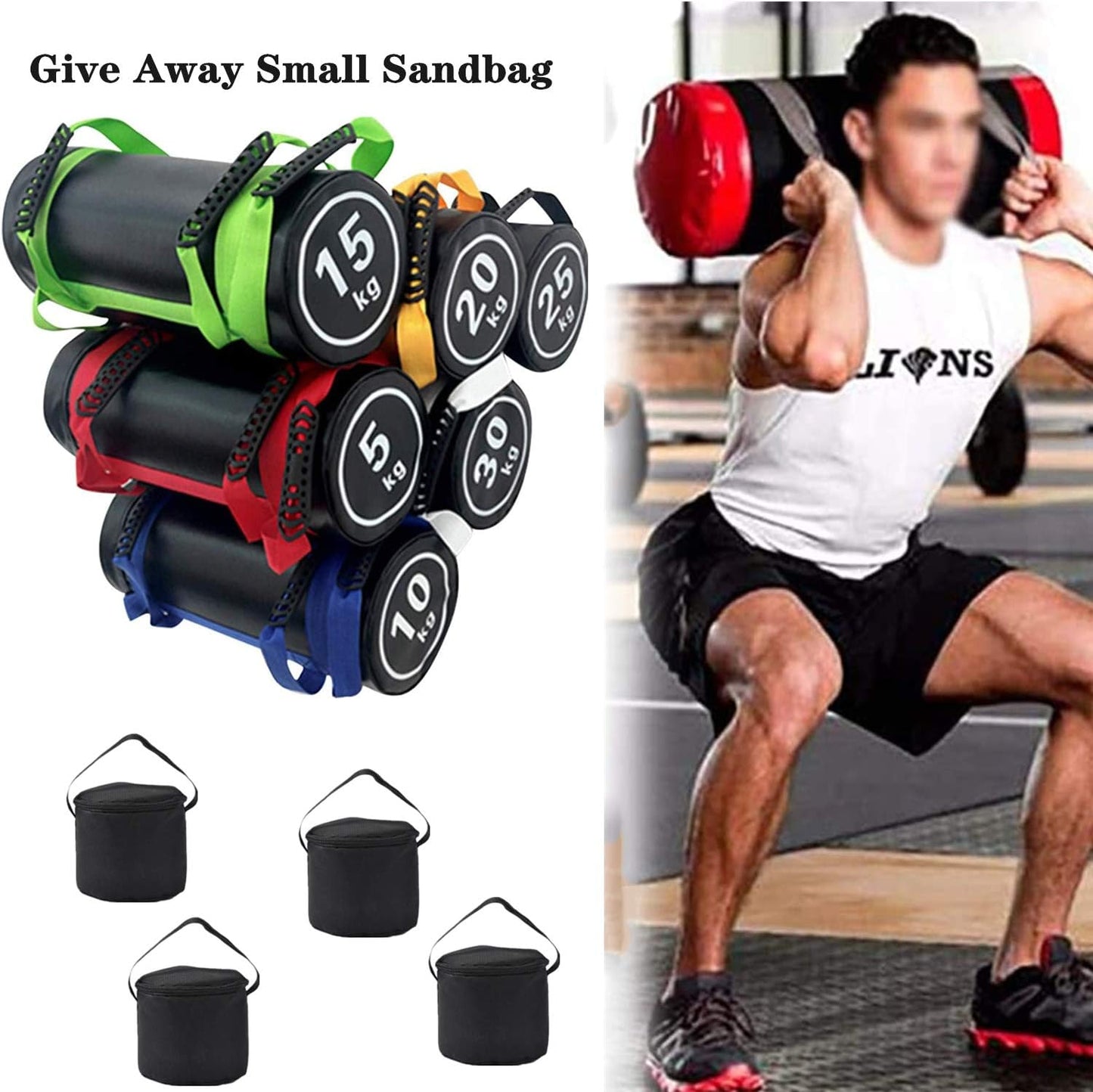 Heavy Duty Exercise Gym Sand Bags
