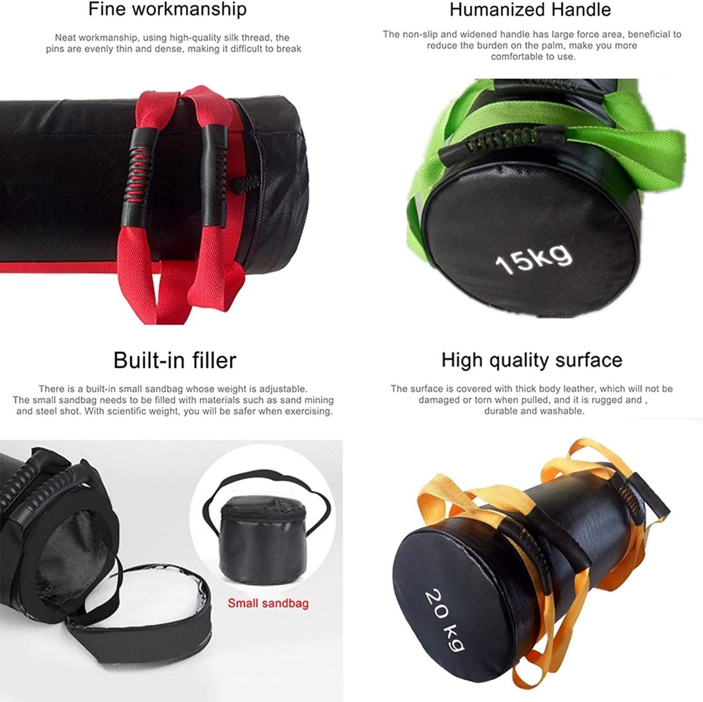 Heavy Duty Exercise Gym Sand Bags