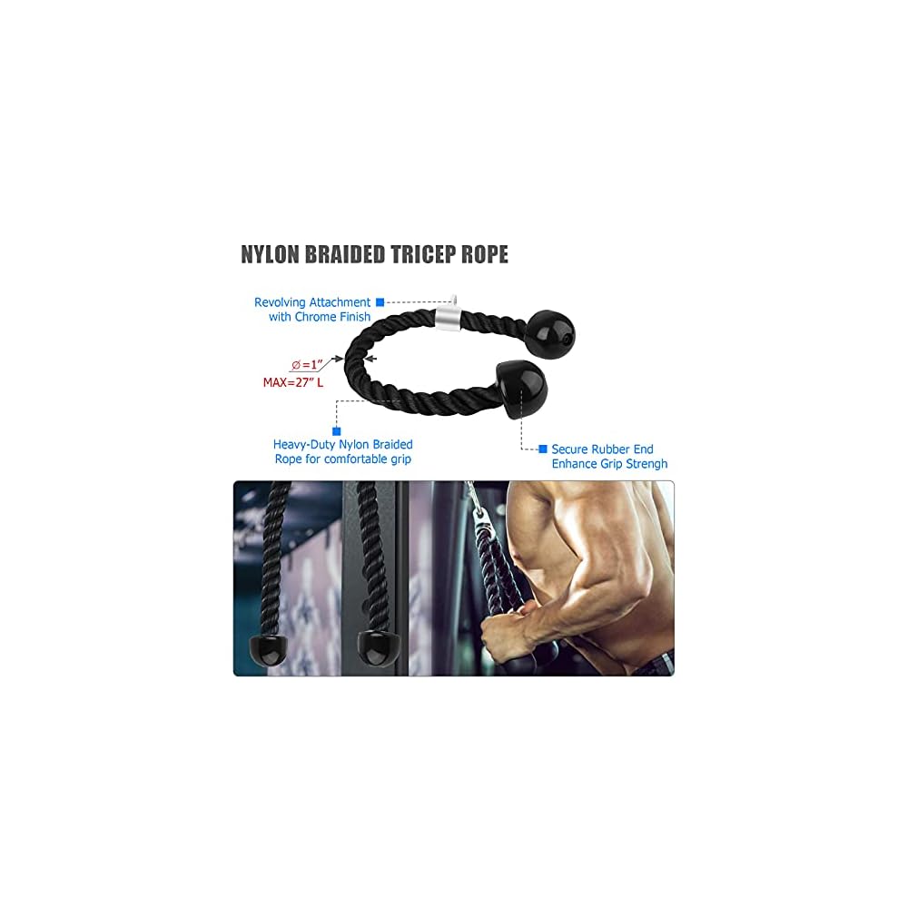 LAT Pulldown Attachments Cable Machine Accessories (Whole package)