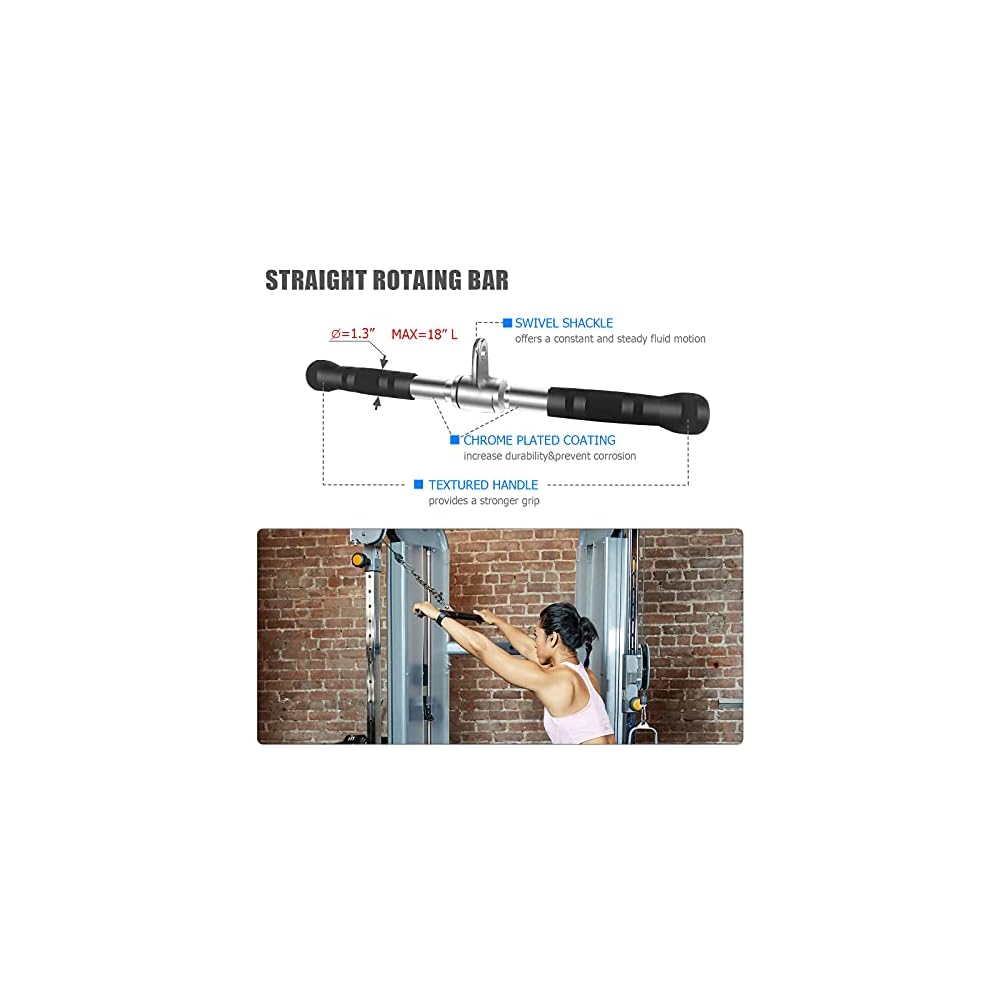 LAT Pulldown Attachments Cable Machine Accessories (Whole package)