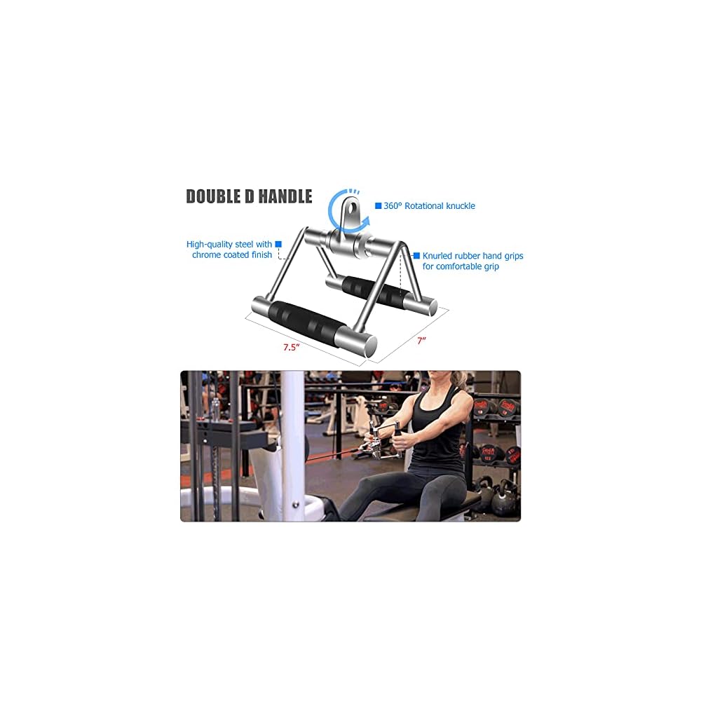LAT Pulldown Attachments Cable Machine Accessories (Whole package)