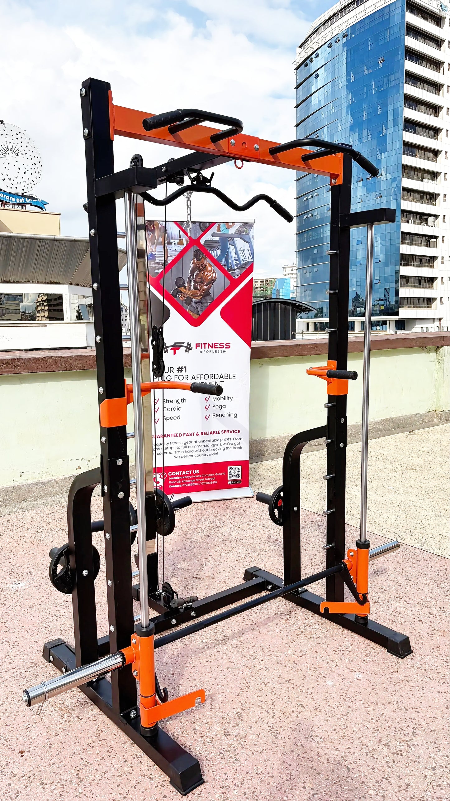 M2 Half Rack Smith Machine
