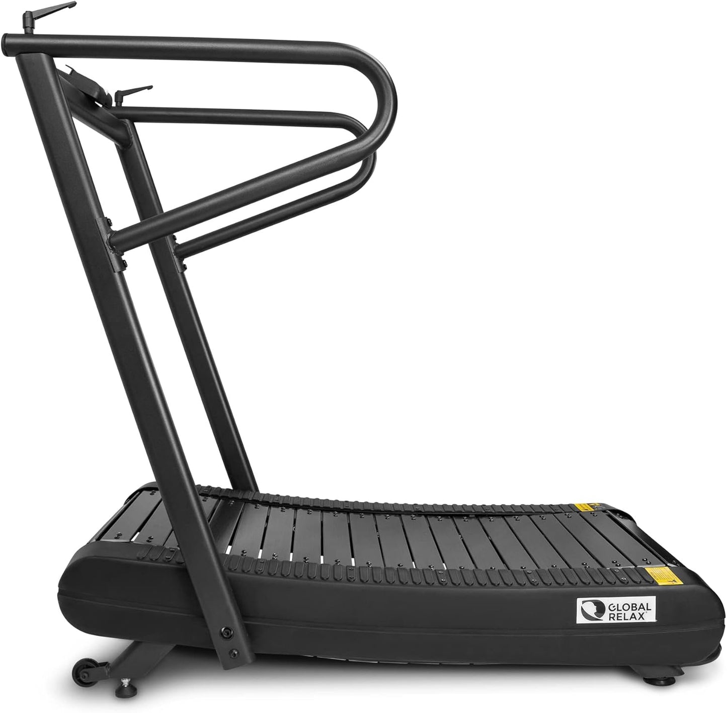 Curved Manual Treadmill Self Powered No Electricity Home Use