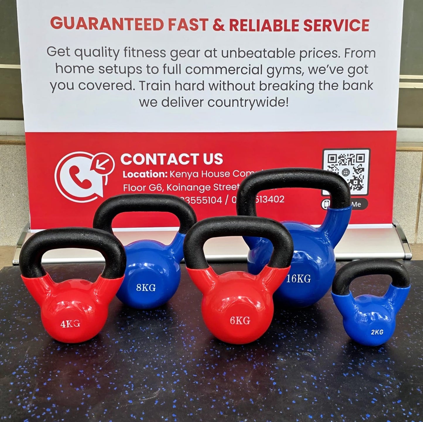 Rubber Coated Kettlebell