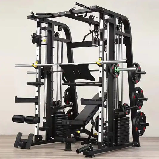 Integrated Cable Crossover Smith Machine