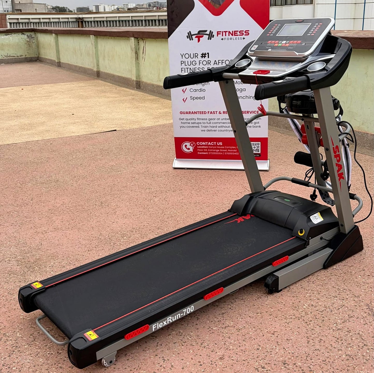 Spak Flexrun-700 Multi-Functional Treadmill