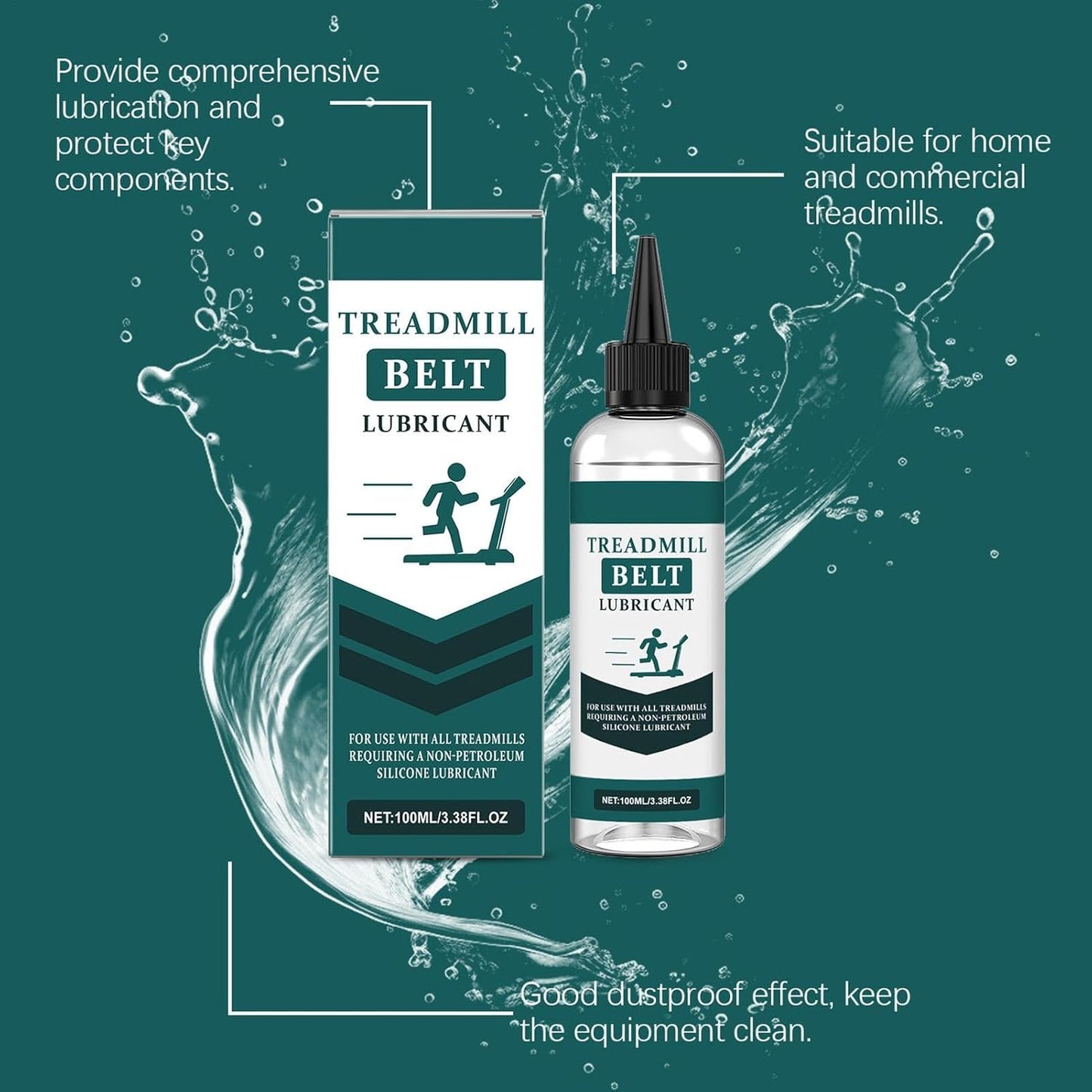 High-Performance Treadmill Silicone Lubricant Oil - 100ml